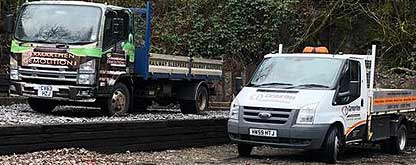 railway sleeper delivery